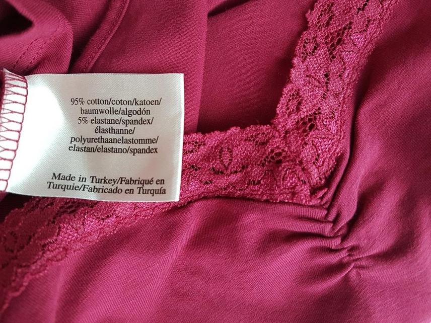 20180818_144427.jpg Laura ashley Rozmiar 42 Kolor Różowy Dekolt Serce Bluzka Bezrękawnik Materiał Bawełna