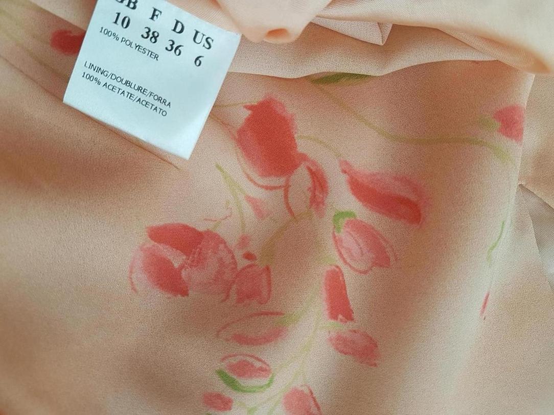 20180820_135751.jpg Jacques Vert Rozmiar 36 Kolor Pomarańczowy Keyhole Crew Neck Bluzka Krótki rękaw