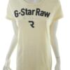 G-Star Rozmiar XL Kolor Żółty Okrągły dekolt T-Shirt Krótki rękaw Materiał Bawełna 100%