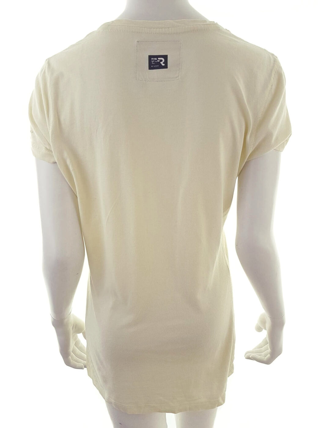 G-Star Rozmiar XL Kolor Żółty Okrągły dekolt T-Shirt Krótki rękaw Materiał Bawełna 100%
