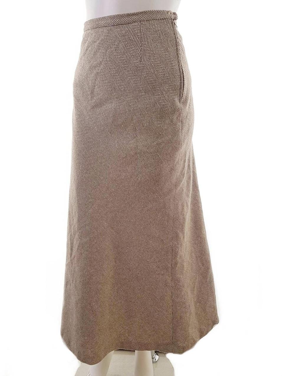 20180820_152706.jpg Allders Essentials Rozmiar 16 (44) Kolor Beżowy Spódnica Maxi Długa