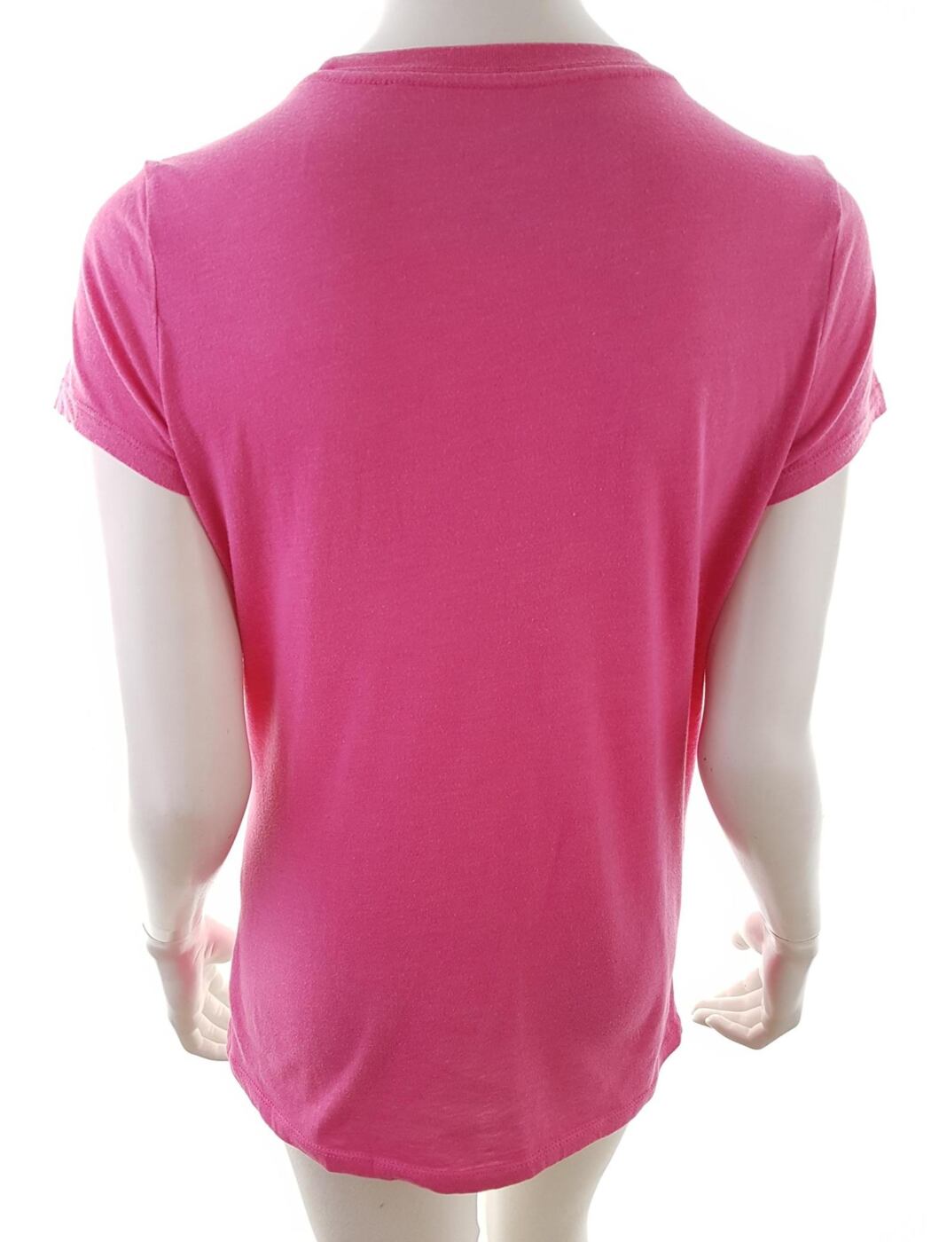 20180821_145940.jpg Aeropostale Rozmiar L Kolor Różowy Okrągły dekolt T-Shirt Krótki rękaw Materiał Bawełna