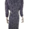 Laura ashley Rozmiar 38 Kolor Szary W serek Sukienka Zawijana Rękaw 3/4 Do Kolan