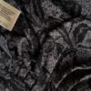 Laura ashley Rozmiar 38 Kolor Szary W serek Sukienka Zawijana Rękaw 3/4 Do Kolan