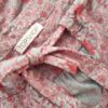 Topshop Rozmiar 36 Kolor Czerwony Keyhole Crew Neck Bluzka Krótki rękaw Materiał Wiskoza 100%