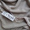 Ciboni Germany Rozmiar 42 Kolor Beżowy Okrągły dekolt T-Shirt Krótki rękaw