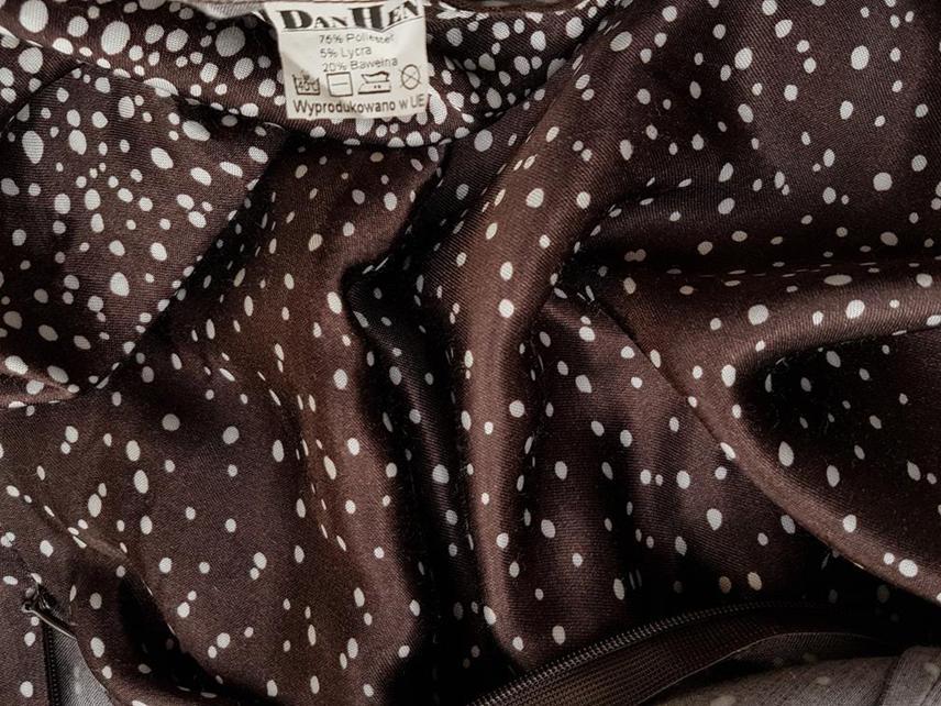 DanHen Rozmiar 38 Kolor Brązowy Halter Sukienka Letnia Bezrękawnik Midi DanHen Rozmiar 38 Kolor Brązowy Halter Sukienka Letnia Bezrękawnik Midi