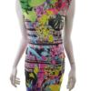 River island Rozmiar 10 (38) Kolor Różowy Okrągły dekolt Sukienka Bodycon Bezrękawnik Do Kolan