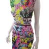 River island Rozmiar 10 (38) Kolor Różowy Okrągły dekolt Sukienka Bodycon Bezrękawnik Do Kolan