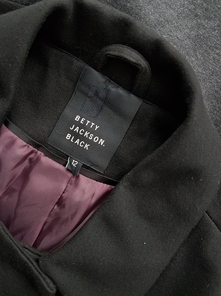 20180904_121145.jpg Betty Jackson Black Rozmiar 12 (40) Kolor Czarny Kurtka Długi rękaw