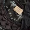 River island Rozmiar 8 (36) Kolor Czarny Okrągły dekolt Sukienka Mini Bezrękawnik Krótka