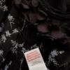 River island Rozmiar 8 (36) Kolor Czarny Okrągły dekolt Sukienka Mini Bezrękawnik Krótka