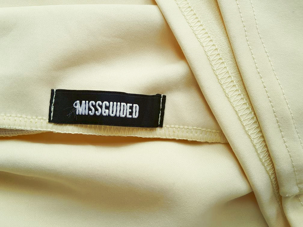 20180904_144005.jpg Missguided Rozmiar 38 Kolor Żółty Spódnica Mini Krótka