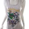 Ed hardy Rozmiar M/L Kolor Szary Okrągły dekolt Bluzka Bezrękawnik