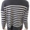 Mango Rozmiar S Kolor Szary Crew Neck Sweter Rękaw 3/4 Materiał Bawełna Cienka dzianina