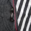 Mango Rozmiar S Kolor Szary Crew Neck Sweter Rękaw 3/4 Materiał Bawełna Cienka dzianina