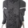 ME Rozmiar 2 Kolor Szary Golf Sweter Rękaw 3/4 Materiał Wiskoza