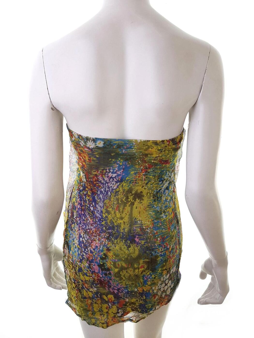 Traffic People Rozmiar XS Kolor Zielony Dekolt Serce Sukienka Bodycon Bezrękawnik Krótka Materiał Jedwab 100% Traffic People Rozmiar XS Kolor Zielony Dekolt Serce Sukienka Bodycon Bezrękawnik Krótka Materiał Jedwab 100%