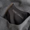 ZARA BASIC Rozmiar L Kolor Szary Okrągły dekolt Sukienka A-Line Krótki rękaw Do Kolan