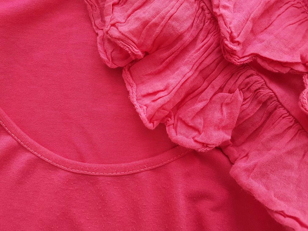Made in Italy Rozmiar S Kolor Różowy Okrągły dekolt Sukienka Bodycon Długi rękaw Krótka Materiał Wiskoza Made in Italy Rozmiar S Kolor Różowy Okrągły dekolt Sukienka Bodycon Długi rękaw Krótka Materiał Wiskoza