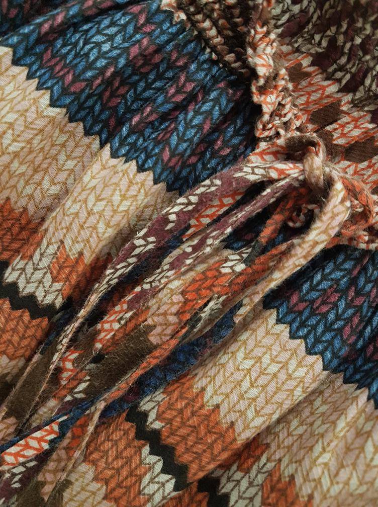 Vero moda Rozmiar S Kolor Niebieski Okrągły dekolt Bluzka Długi rękaw