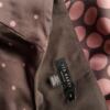 Ted Baker London Rozmiar 2 Kolor Brązowy Kwadratowy dekolt Sukienka Rozkloszowana Bezrękawnik Midi Materiał Jedwab 100%