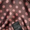 Ted Baker London Rozmiar 2 Kolor Brązowy Kwadratowy dekolt Sukienka Rozkloszowana Bezrękawnik Midi Materiał Jedwab 100%