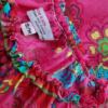 Rhum Rais Rozmiar S/M Kolor Różowy Keyhole Crew Neck Sukienka Mini Długi rękaw Krótka Materiał Bawełna 100%