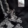 Culture Rozmiar M Kolor Czarny Split Crew Neck Sukienka A-Line Krótki rękaw Do Kolan Materiał Bawełna 100%