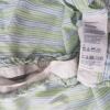 Tommy hilfiger Rozmiar L Kolor Zielony Pasy Kołnierz Bluzka Zapinana Krótki rękaw Materiał Bawełna
