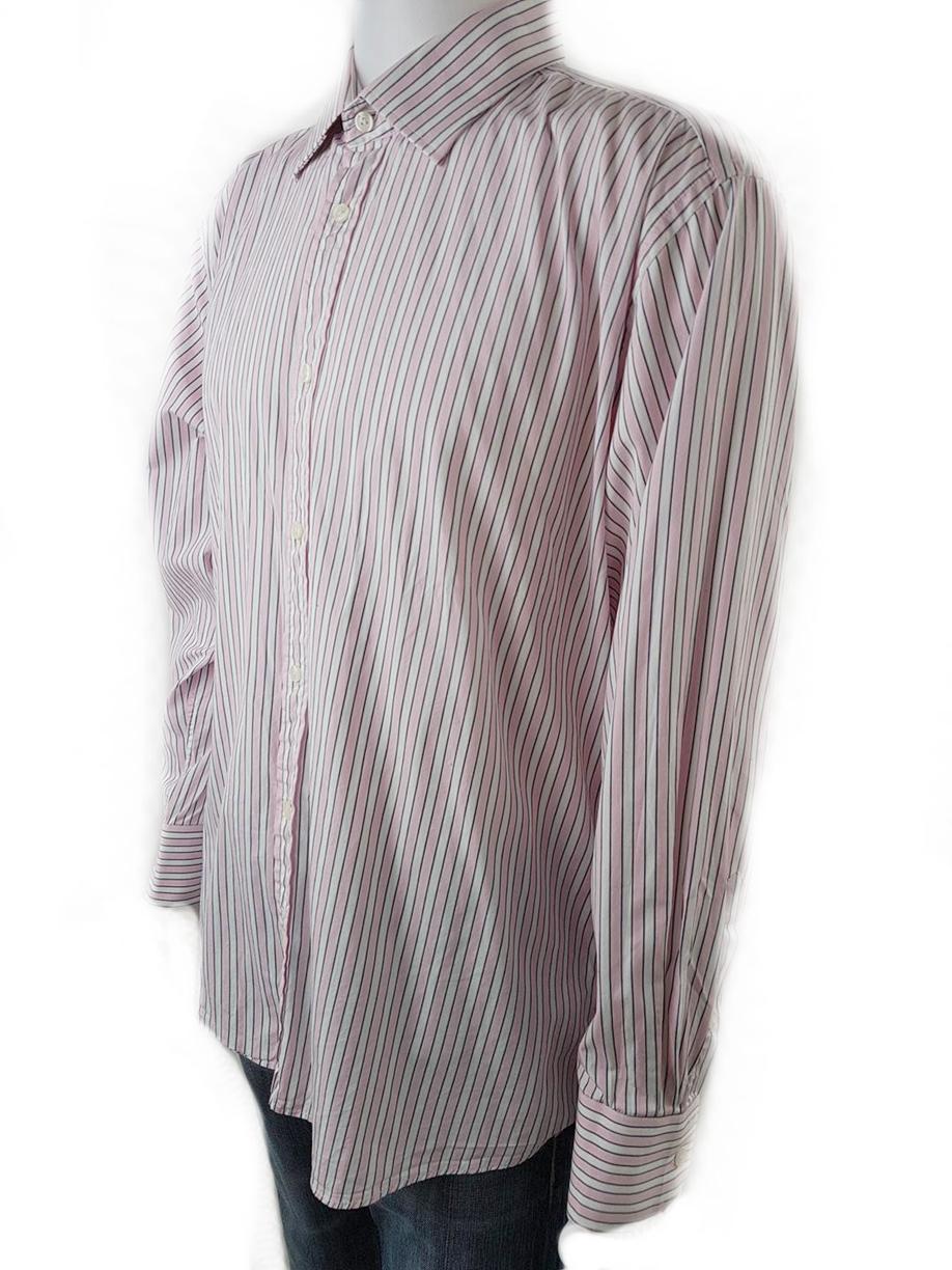 20181004_110719.jpg BEN SHERMAN Rozmiar XL Kolor Różowy Kołnierz Męska Koszula Casual Długi rękaw Materiał Bawełna 100%