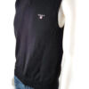 Gant Rozmiar S Kolor Czarny Męski T-Shirt Bezrękawnik Materiał Bawełna 100%