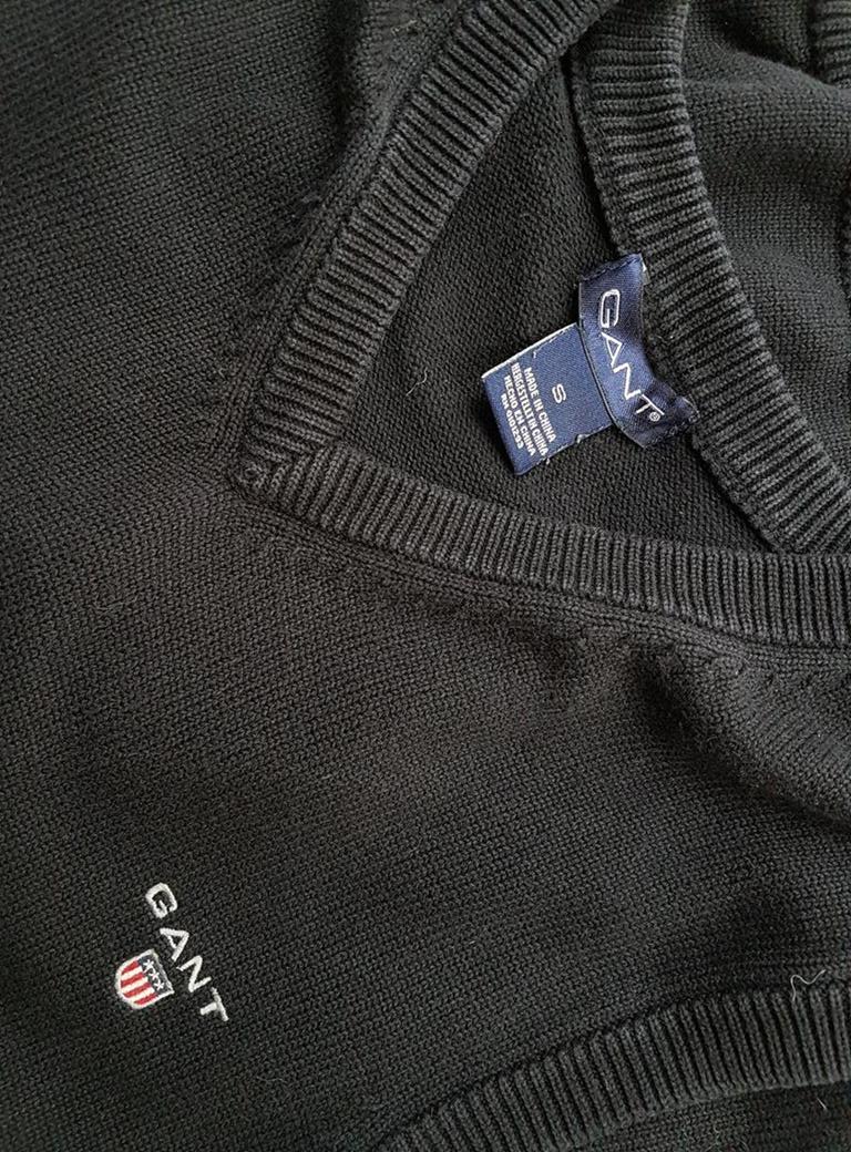 20181004_161410.jpg Gant Rozmiar S Kolor Czarny Męski T-Shirt Bezrękawnik Materiał Bawełna 100%