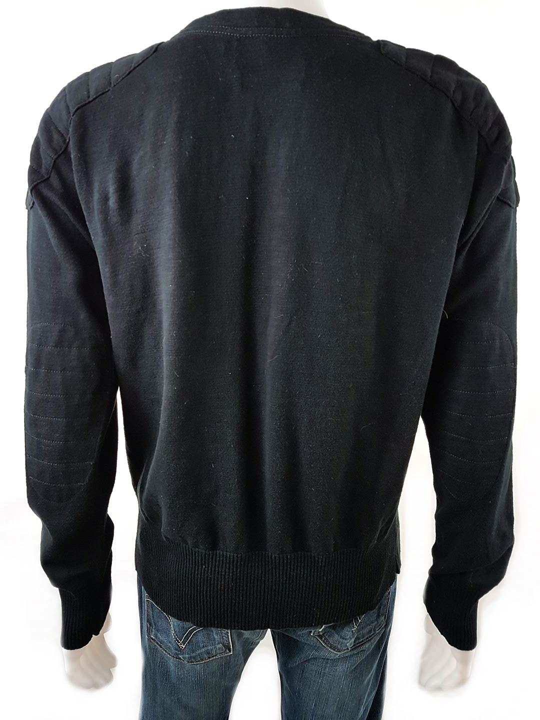 20181004_162524.jpg Polo Ralph Lauren Rozmiar L Kolor Czarny Męski Sweter Długi rękaw Materiał Bawełna 100%