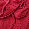Vero moda Rozmiar L Kolor Różowy Okrągły dekolt Tunika Bluzka Dzianina Rękaw 3/4
