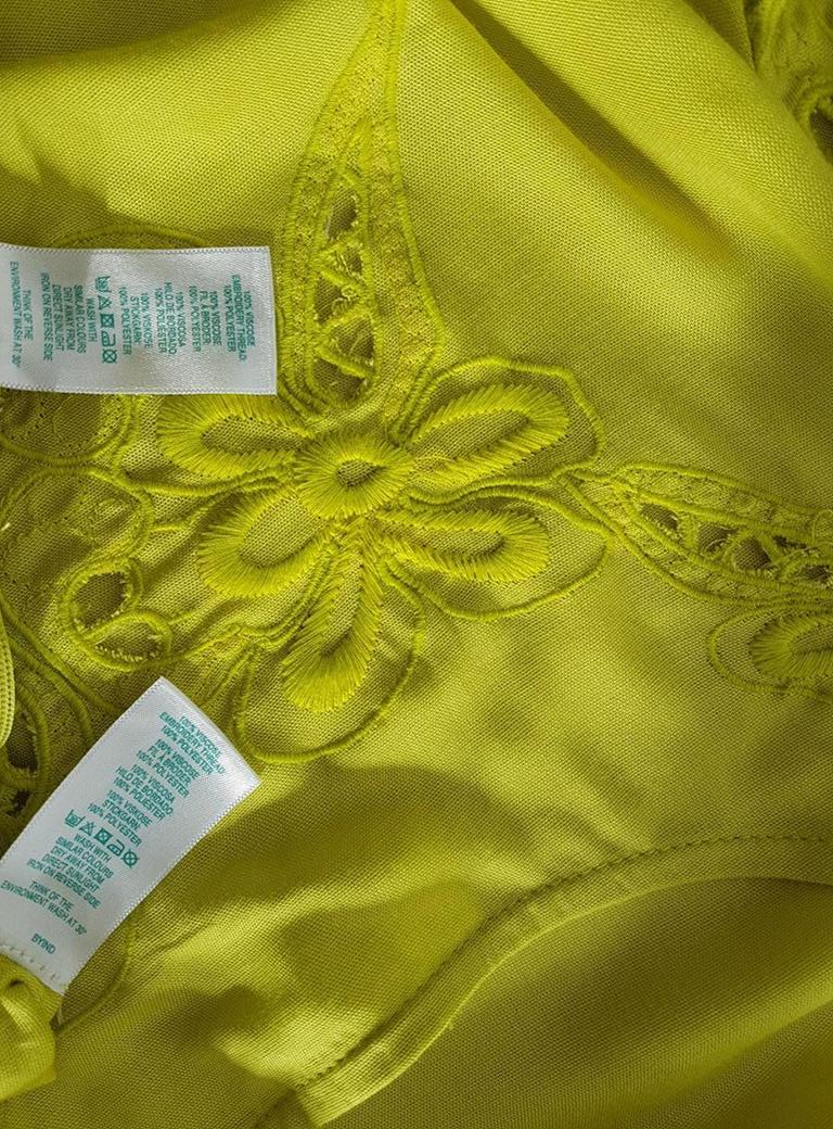 ASOS Rozmiar 36 Kolor Żółty Kombinezon Spodnium Krótki rękaw Materiał Wiskoza 100%