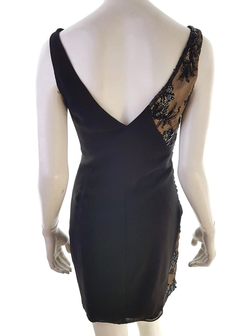 Kate Moss topshop Rozmiar 38 Kolor Czarny W serek Sukienka Bodycon Bezrękawnik Krótka Kate Moss topshop Rozmiar 38 Kolor Czarny W serek Sukienka Bodycon Bezrękawnik Krótka