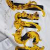 Just Cavalli Rozmiar M Kolor Biały Okrągły dekolt T-Shirt Krótki rękaw Materiał Bawełna