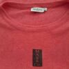 Rozmiar M Kolor Różowy Crew Neck T-Shirt Krótki rękaw Materiał Bawełna 100%