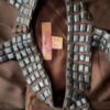 Monsoon Rozmiar 40 Kolor Brązowy Halter Sukienka Maxi Bezrękawnik Długa Materiał Jedwab 100%