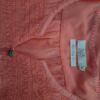 365 Rozmiar M Kolor Różowy Split Crew Neck Bluzka Peplum Krótki rękaw Materiał Bawełna 100%