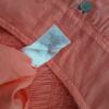 365 Rozmiar M Kolor Różowy Split Crew Neck Bluzka Peplum Krótki rękaw Materiał Bawełna 100%