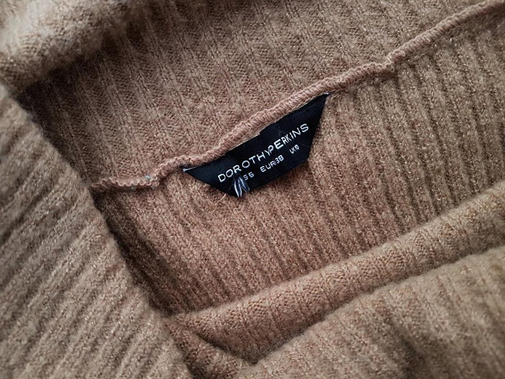 Dorothy perkins Rozmiar 38 Kolor Beżowy Odkryte Ramiona Tunika Bluzka Długi rękaw Materiał Akryl Dorothy perkins Rozmiar 38 Kolor Beżowy Odkryte Ramiona Tunika Bluzka Długi rękaw Materiał Akryl