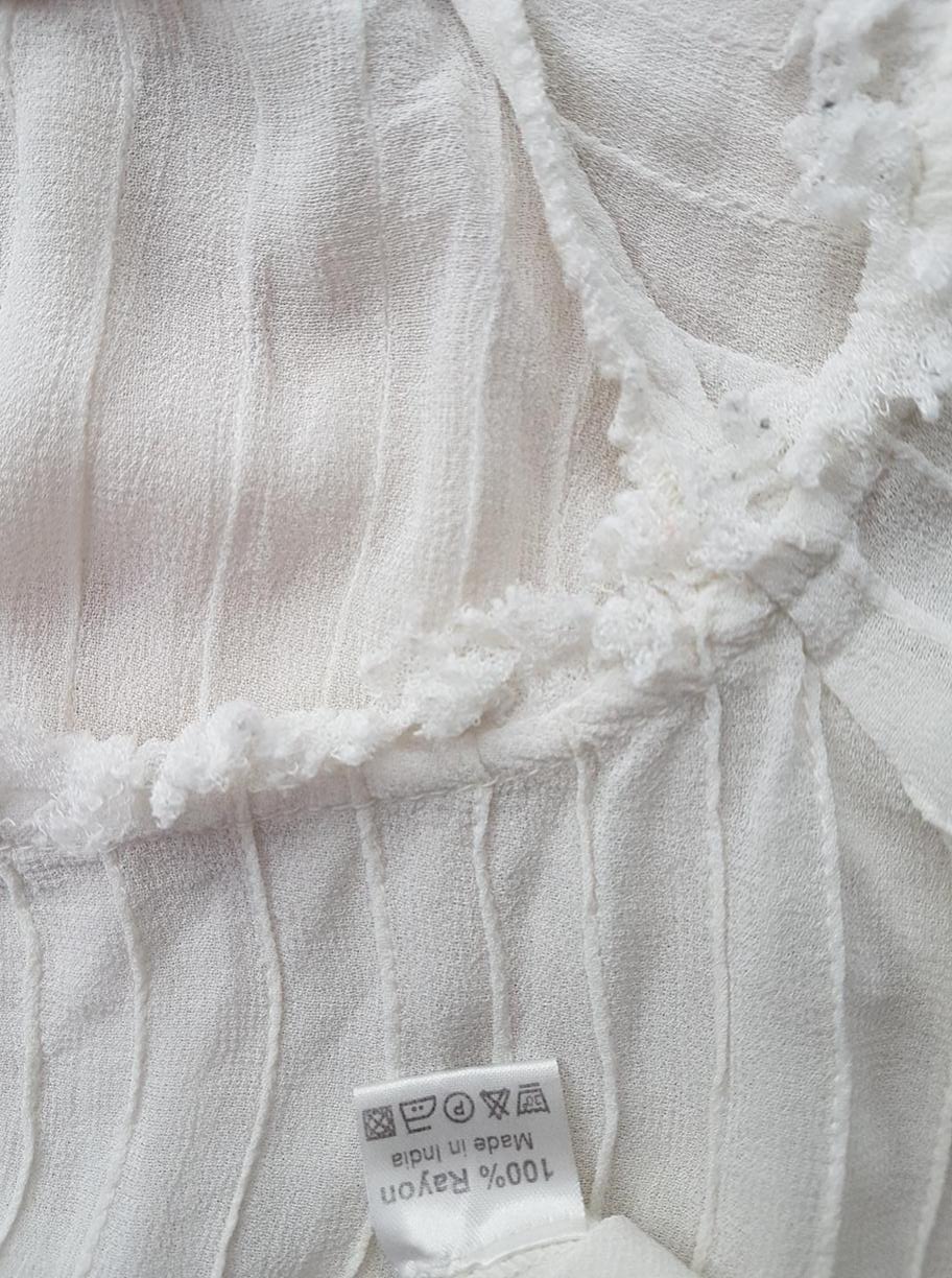 Spira Rozmiar L Kolor Biały W łódkę Bluzka Długi rękaw Materiał Rayon 100%