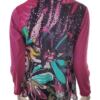 Avalon Collection Rozmiar 10 (38) Kolor Różowy W serek Otwarty Kardigan Długi rękaw Cienka dzianina