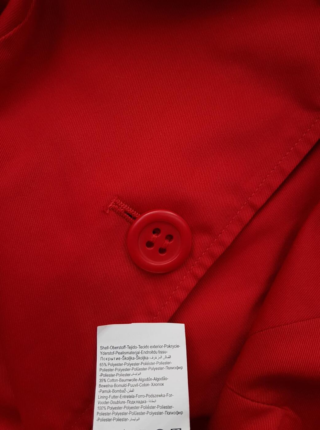 20181023_122811.jpg Vero moda Rozmiar S Kolor Czerwony Kurtka Długi rękaw