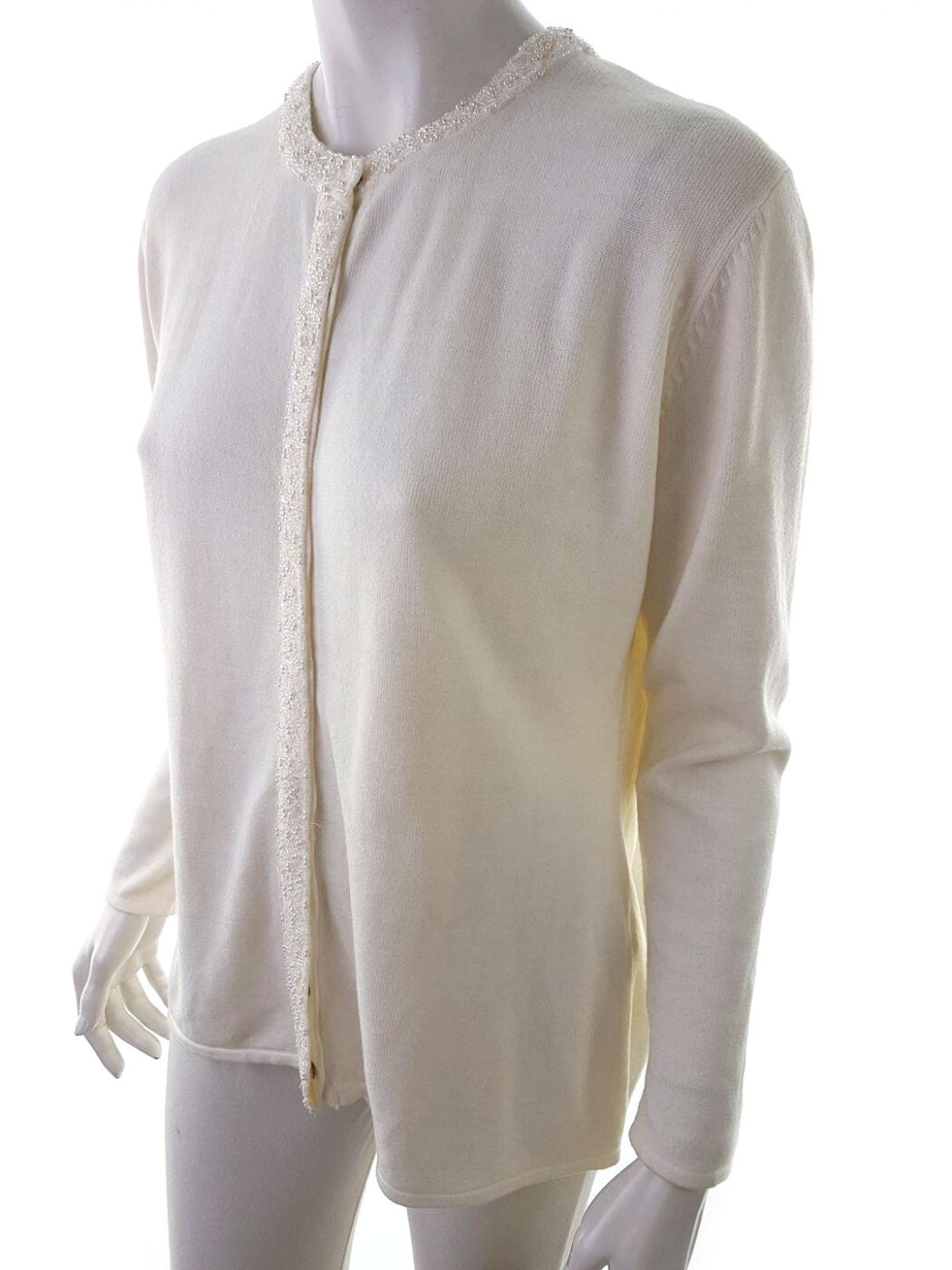 20181024_154759.jpg Dunnes stores Rozmiar 42/44 Kolor Kremowy Crew Neck Kardigan Zapinany Długi rękaw Materiał Akryl 100% Cienka dzianina