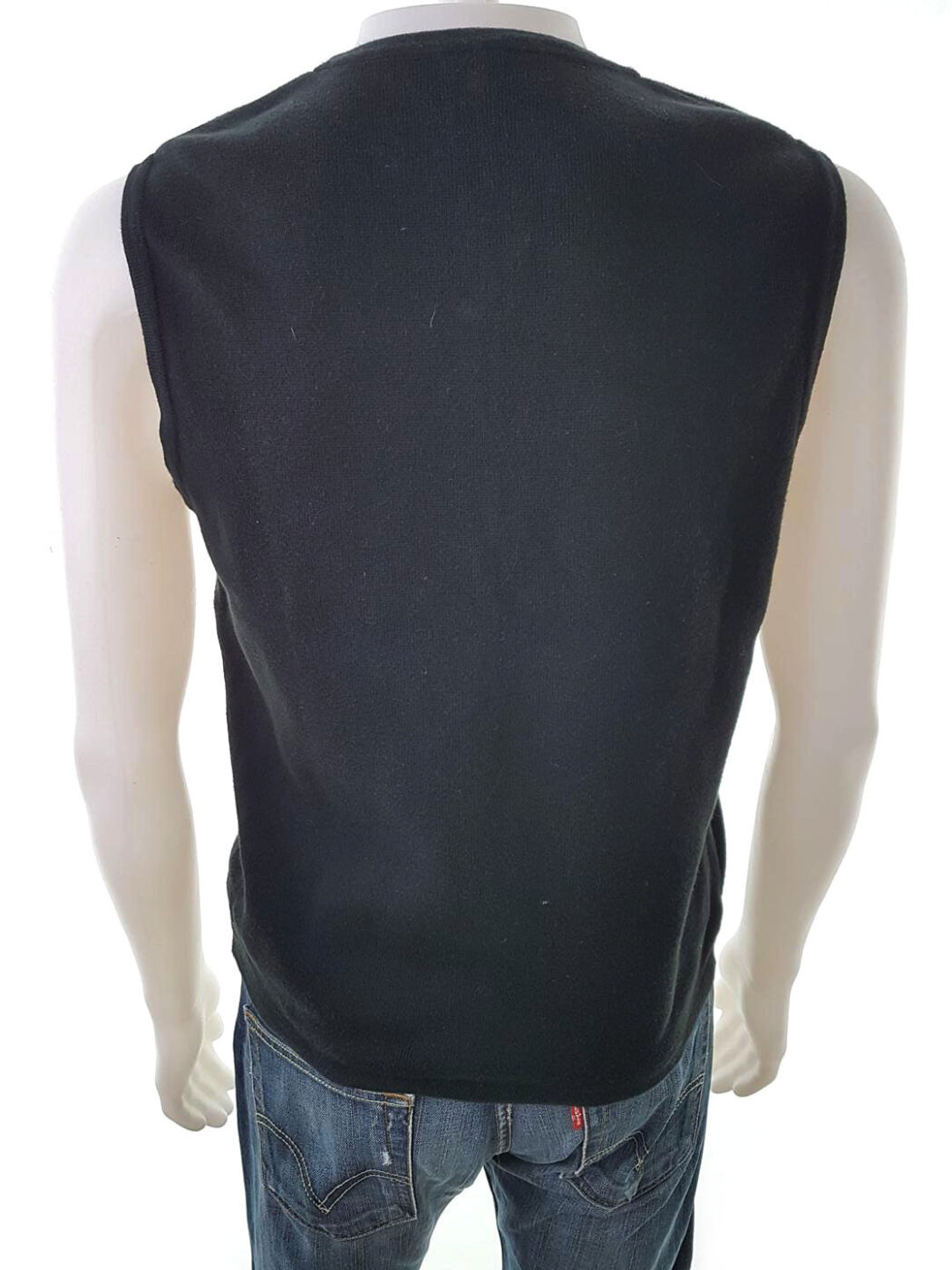 Peak performance Rozmiar M Kolor Czarny Męski T-Shirt Bezrękawnik Materiał Bawełna 100%