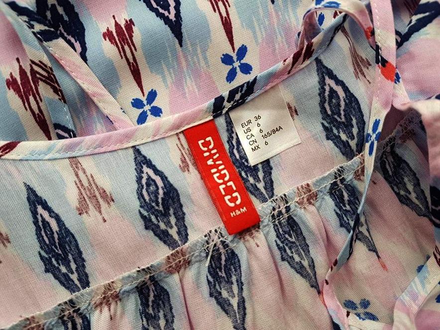 Divided Rozmiar 36 Kolor Różowy Dekolt U Sukienka Mini Bezrękawnik Krótka Materiał Wiskoza 100% Divided Rozmiar 36 Kolor Różowy Dekolt U Sukienka Mini Bezrękawnik Krótka Materiał Wiskoza 100%