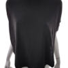 River island Rozmiar 8 (36) Kolor Czarny Crew Neck Bluzka Krótki rękaw